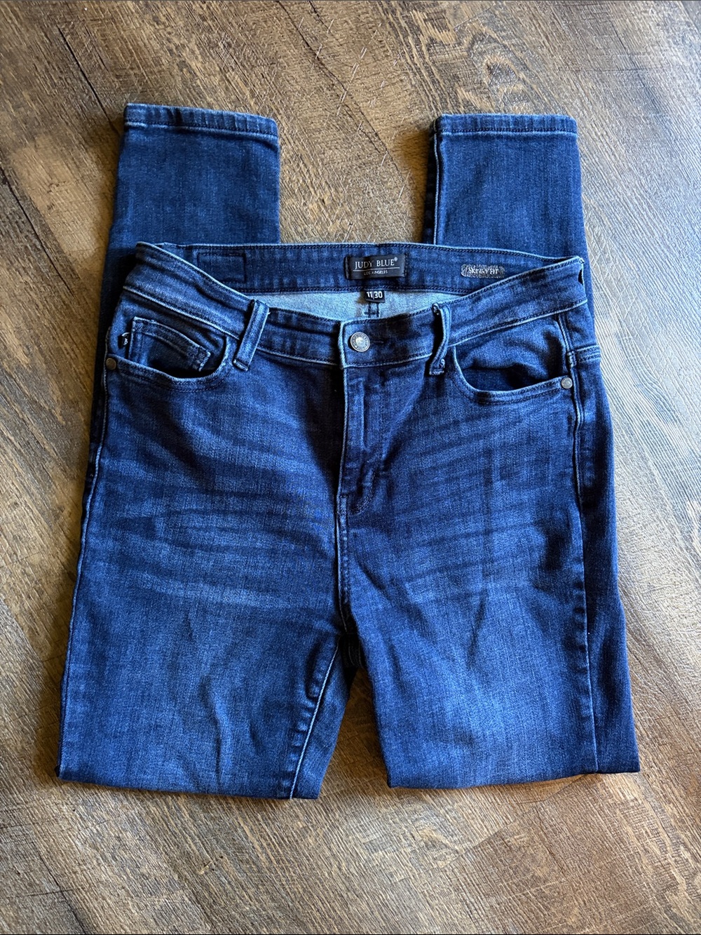 Judy Blue Skinny Fit Jeans Dark Wash Size 11/30